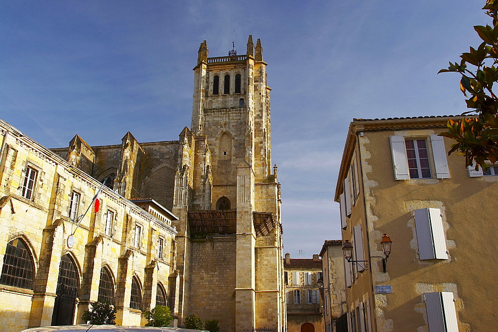 St. Pierre Cathedral, The Way of St. James, Road to Santiago, Chemins de St. Jacques, Via Podiensis, Baise, Condom, Dept. Gers, France, Europe