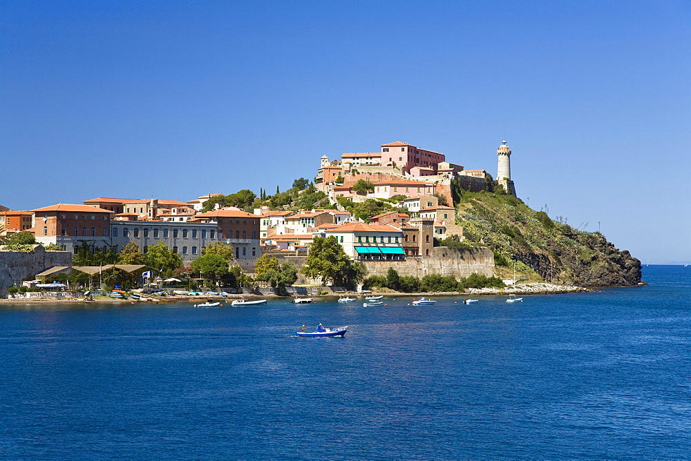 Portoferraio and Fortress, Island of Elba, Italy