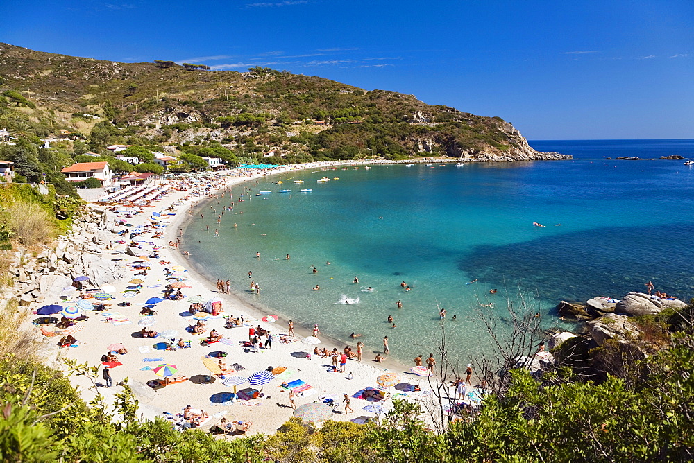 Beach at Cavoli, Elba, Italy