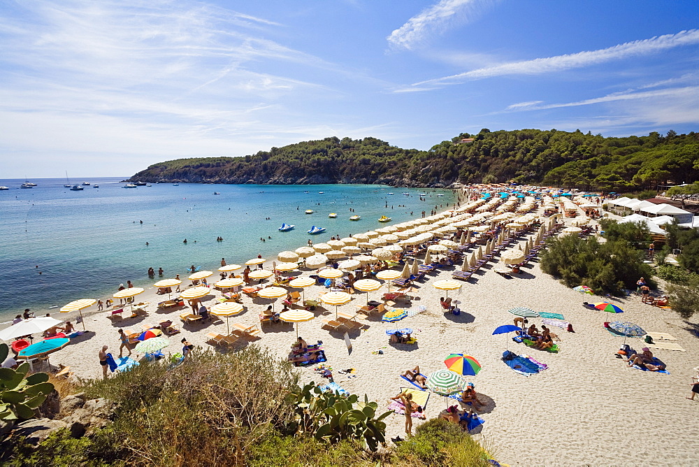 Beach at Fetovaia, Elba, Toskana, Italy, Europe