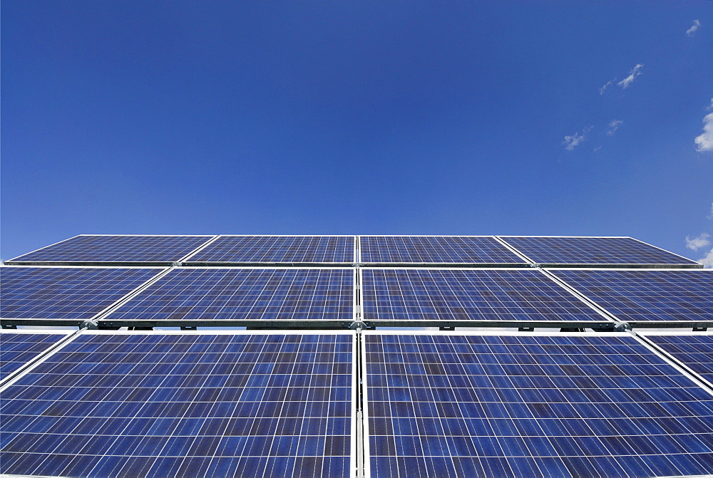 Photovoltaic system, Woergl, Tyrol, Austria