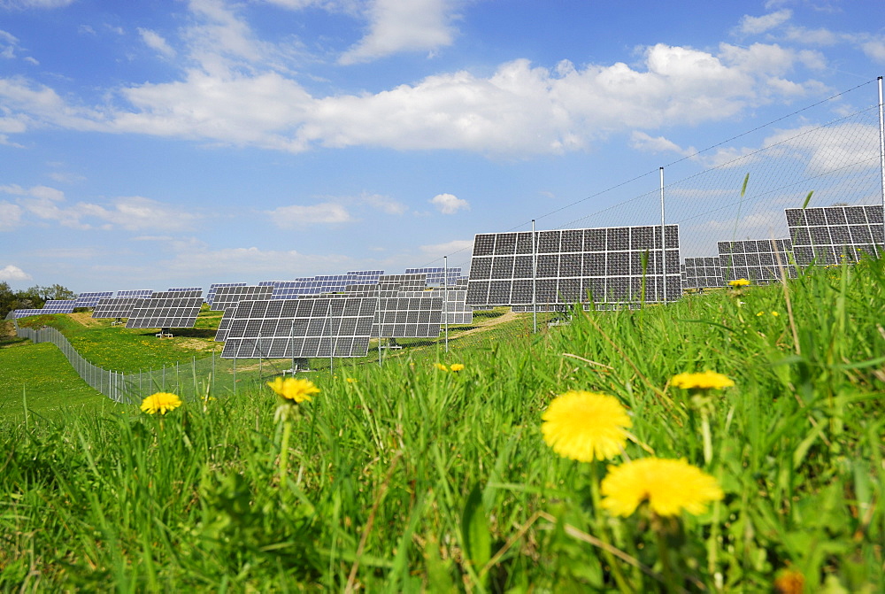 Photovoltaic system, Bavaria, Germany