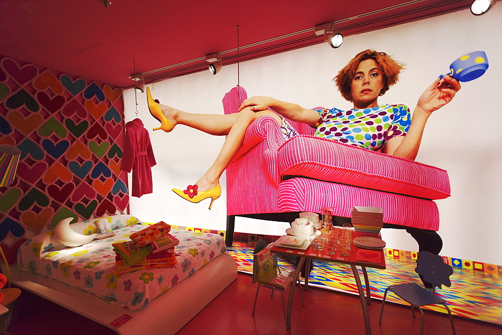 Agatha Ruiz de la Prada fashion store, Madrid, Spain