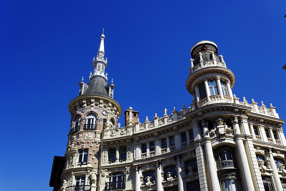 Town hall Palacio de Comunicaciones, Plaza de Cibeles, Madrid, Spain