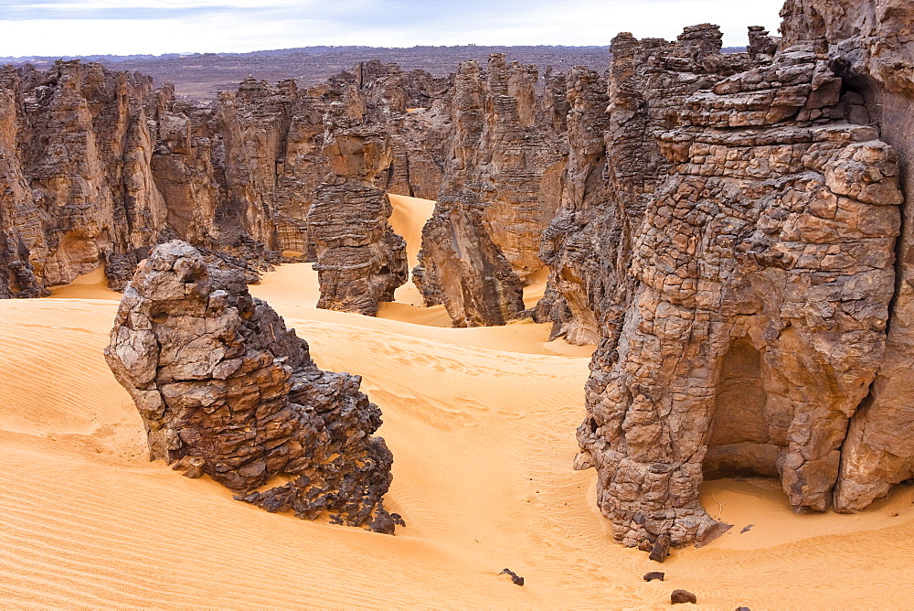 stony desert, Tassili Maridet, Libya, Sahara, North Africa