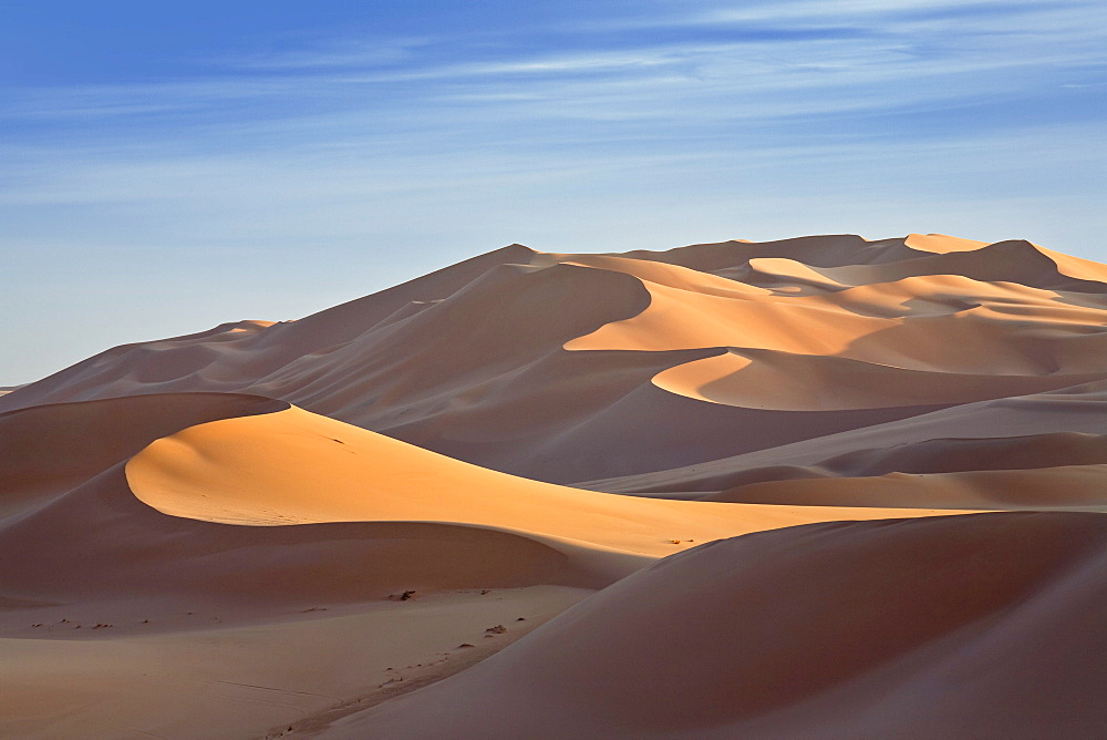 Sanddunes in the libyan desert, Idhan Murzuk, Sahara, Libya, North Africa