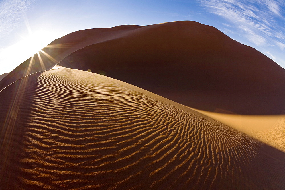 Sanddunes in the libyan desert, Sahara, Libya, North Africa