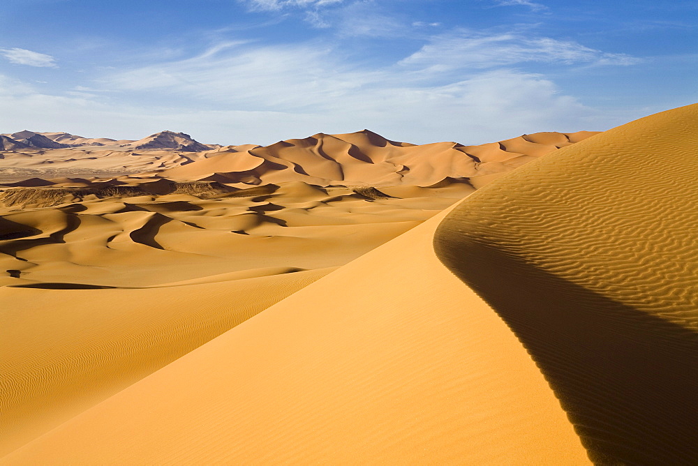 Sanddunes in the libyan desert, Sahara, Libya, North Africa