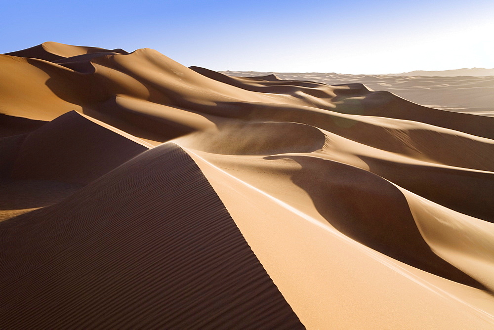 Sanddunes in the libyan desert, Sahara, Libya, North Africa