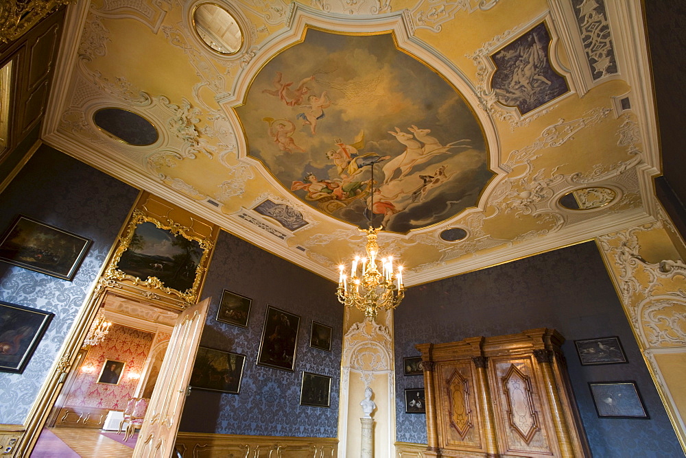 Interior of Fuldaer Stadtschloss, Fulda, Hesse, Germany