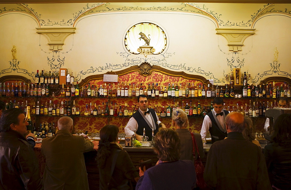 Inside Cafe Torino, Turin, Piedmont, Italy