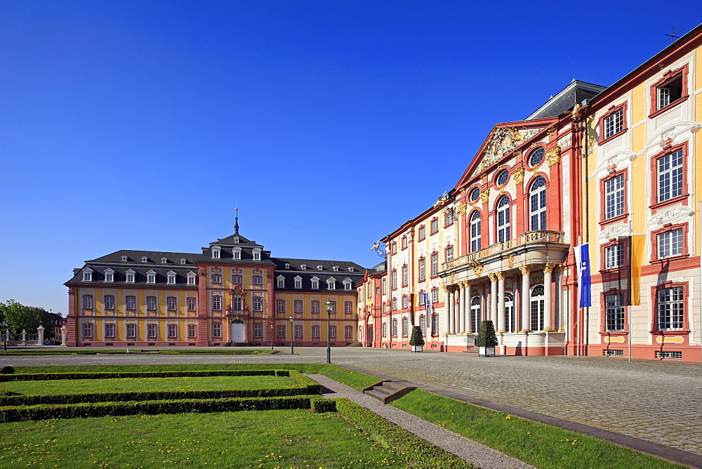 Palace, Bruchsal, Black Forest, Baden-Wuerttemberg, Germany