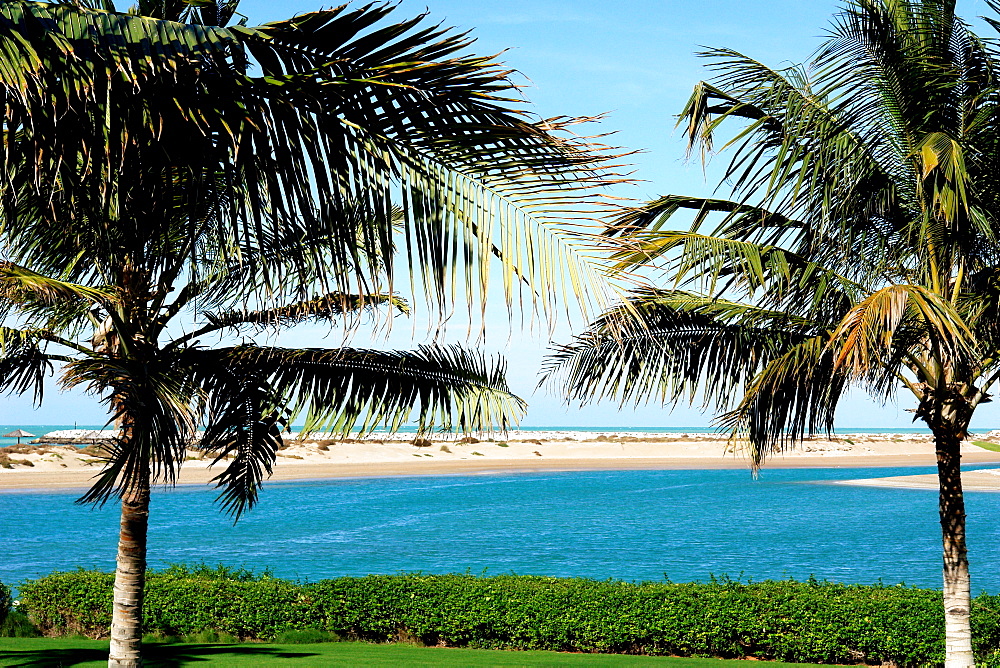 Garden of Al Hamra Hotel, Ras Al Khaimah, RAK, United Arab Emirates, UAE