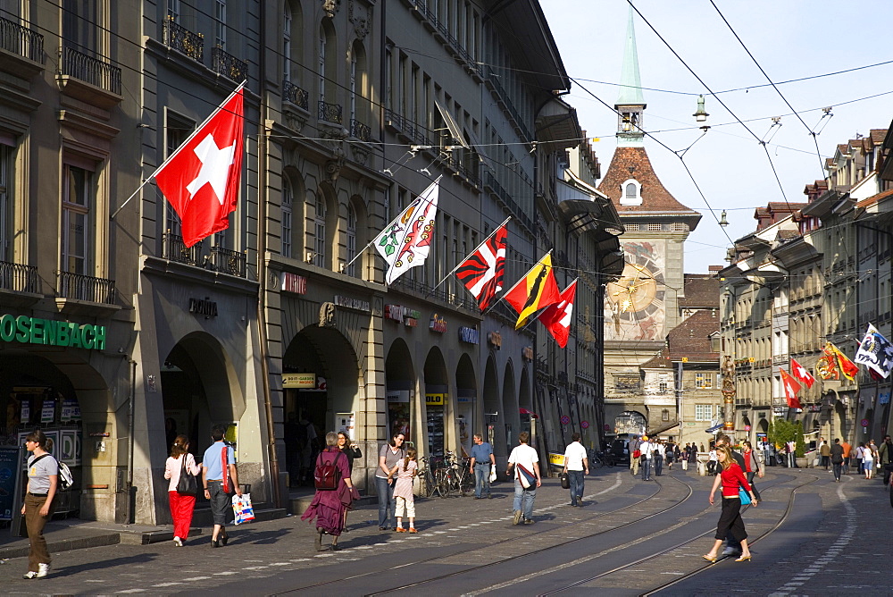 Zytglogge Tower, Marktgasse, Old City of Berne, Berne, Switzerland