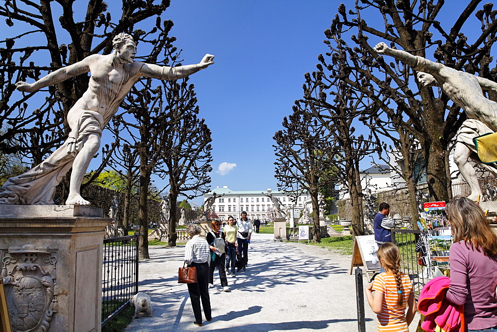 Mirabell Palace and Gardens, Salzburg, Austria, Europe