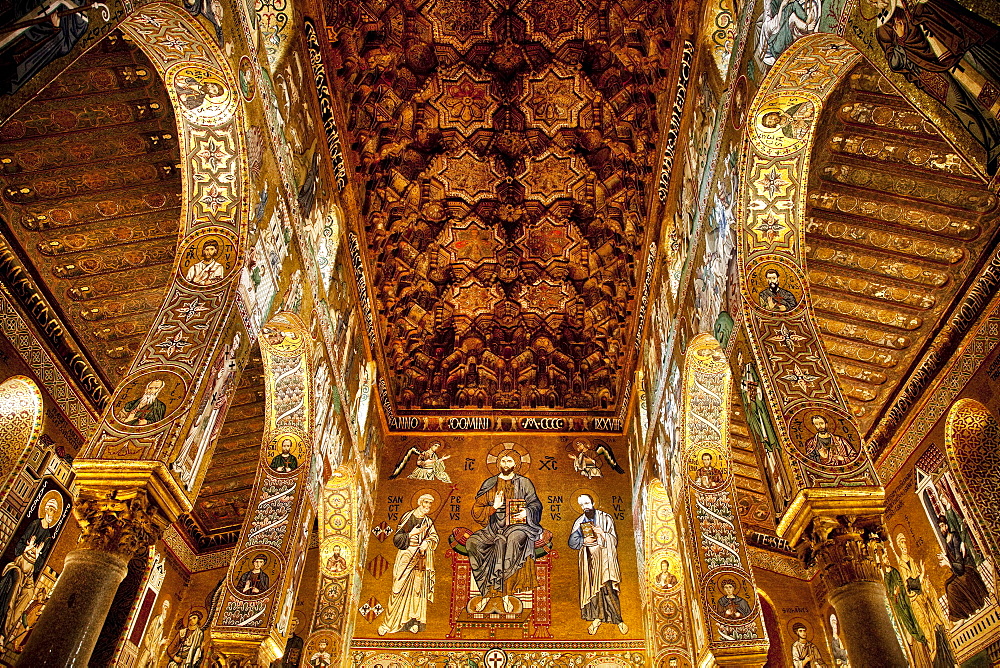 Cappella Palatina, Palazzo Reale, Palermo, Sicily, Italy