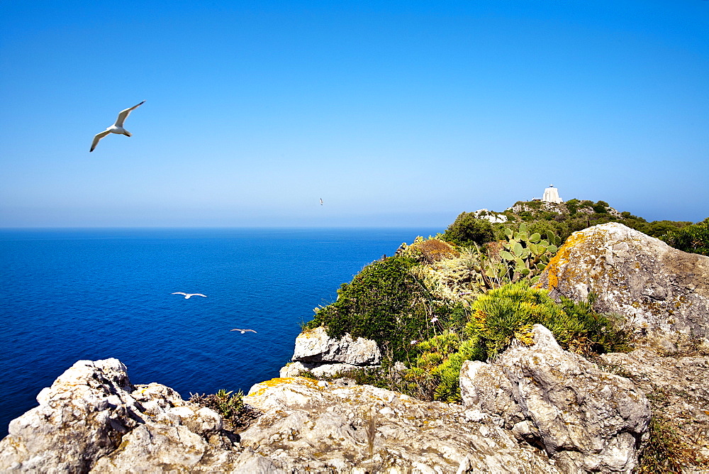 Lighthouse, Capo di Milazzo, Sicily, Italy
