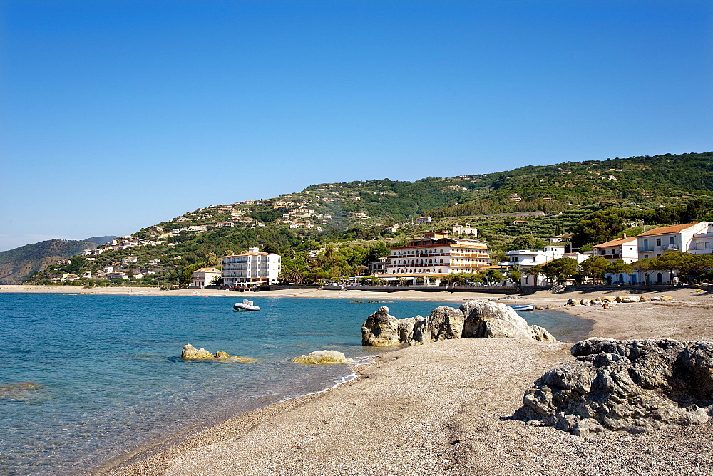 Beach, Capo dâ€rlando, Sicily, Italy