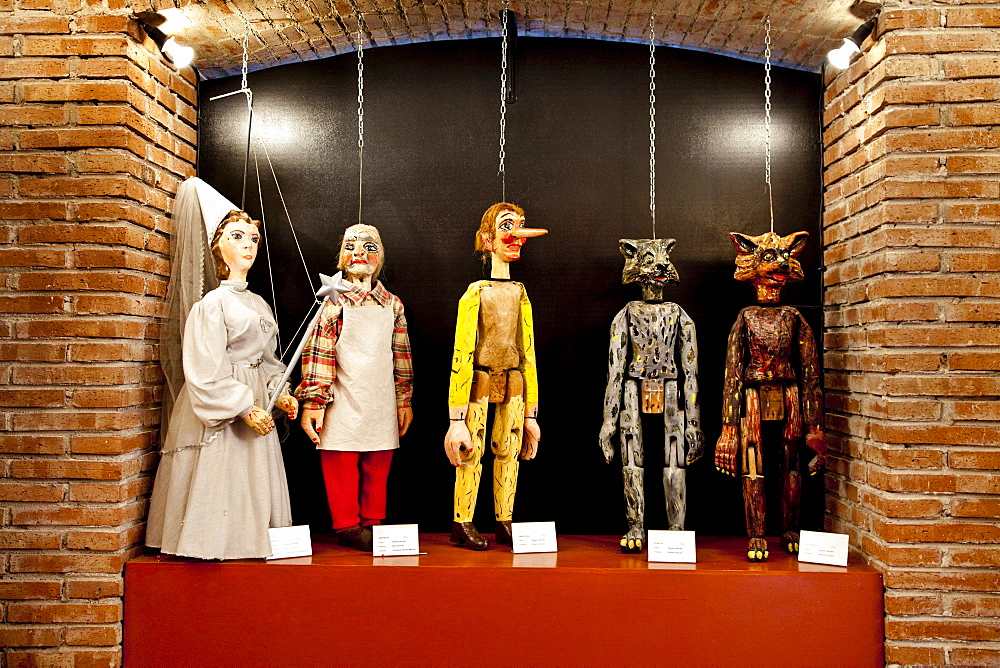 Puppet museum, Ortigia, Syracuse, Sicily, Italy