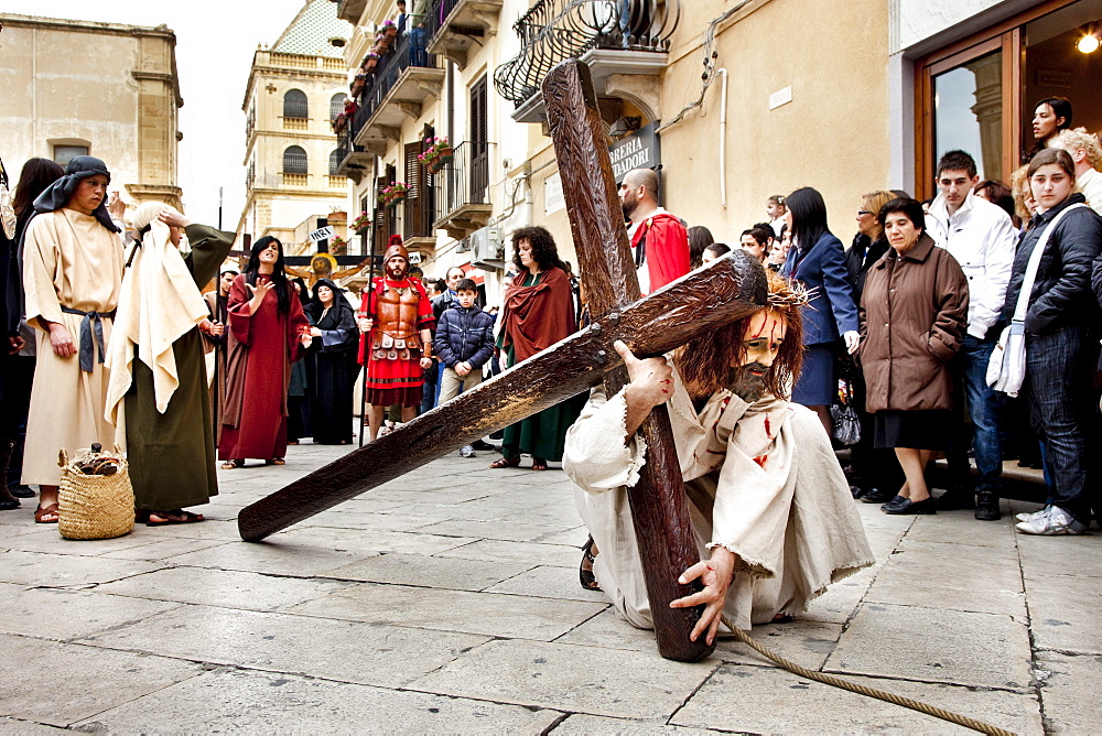 Holy Thursday procession, Marsala, Sicily, Italy