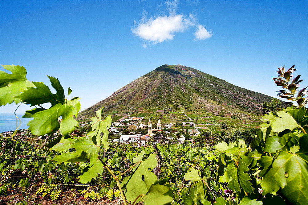 Vulcano Monte dei Porri, Salina Island, Aeolian islands, Sicily, Italy