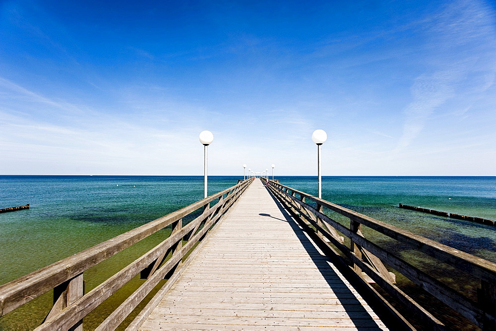 Pier, Heiligendamm, Bad Doberan, Mecklenburg-Vorpommern, Germany