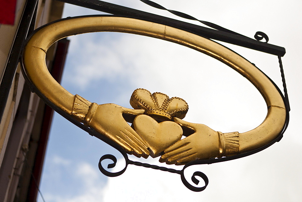 Symbol on a store in Galway, Galway County, Ireland