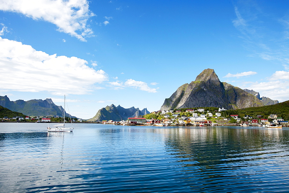 Reine village, Moskenesoya, Lofoten Islands, North Norway, Norway