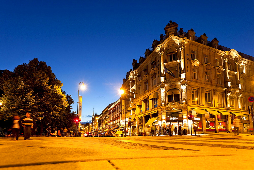 Grand Hotel, Karl Johans gate, Oslo, South Norway, Norway