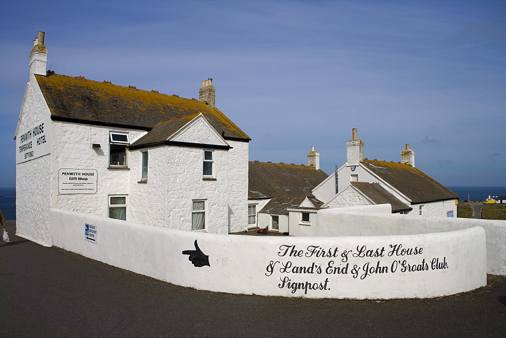Penwith House Giftshop, Land's End, Cornwall, England, Europe
