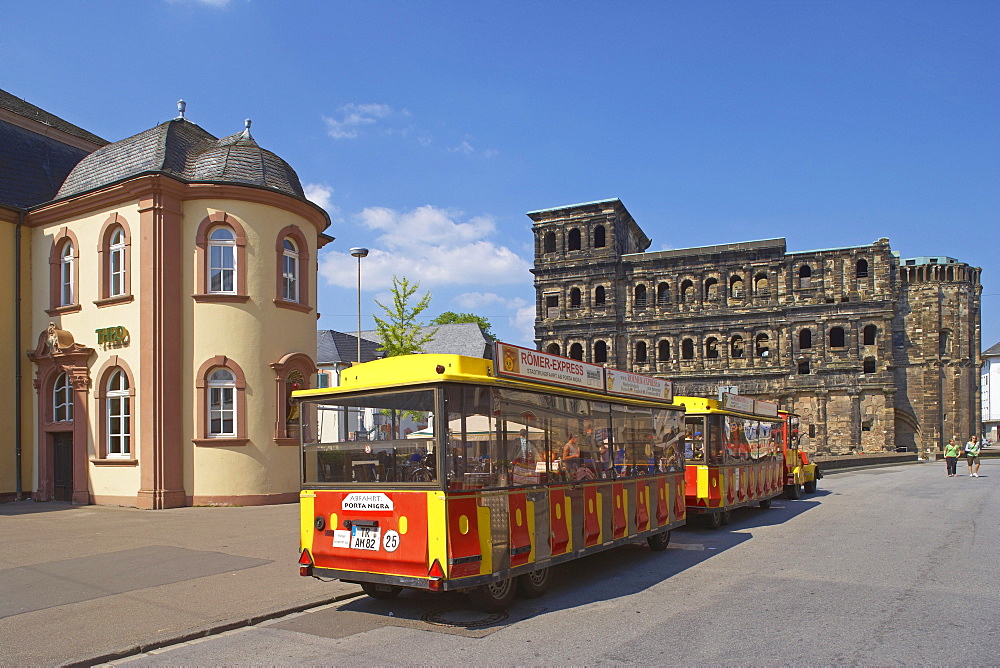 Porta Nigra, Trier on Mosel, Rhineland-Palatinate, Germany, Europe