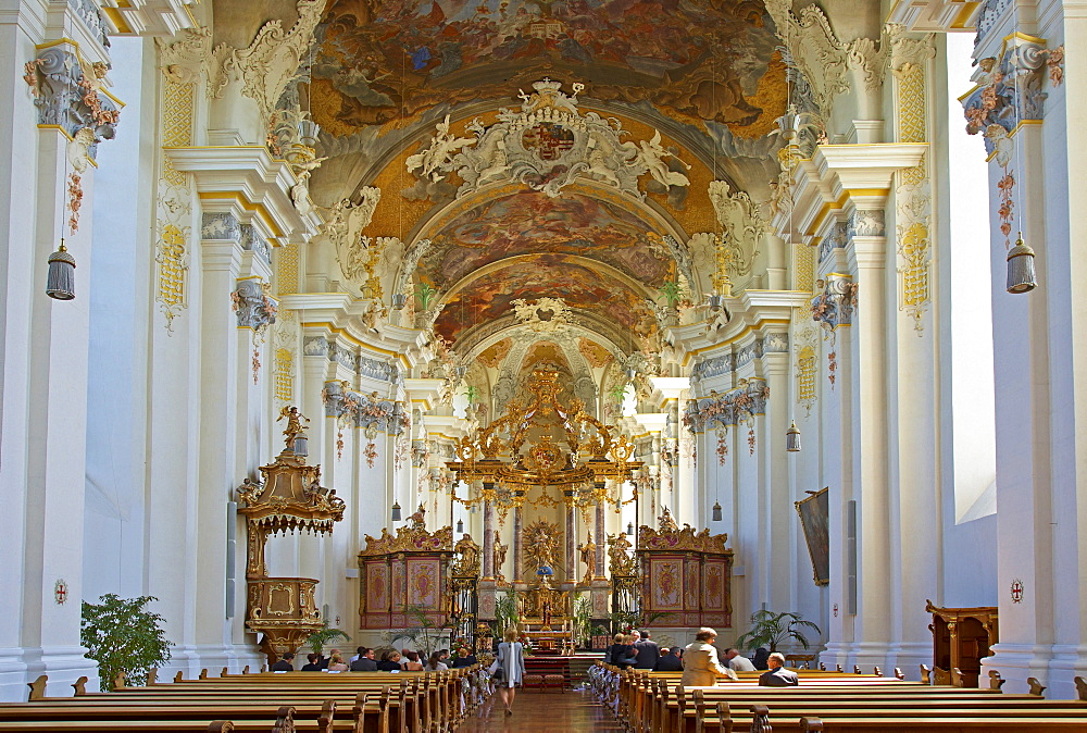 St. Paulin baroque church, Trier on Mosel, Rhineland-Palatinate, Germany, Europe