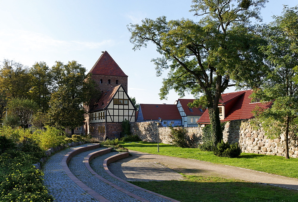 Prenzlauer Gate, Footwalk, Mecklenburg-Western Pomerania, Germany