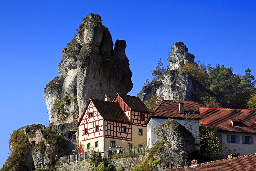 Tuechersfeld, Fraenkische Schweiz, Franconia, Bavaria, Germany