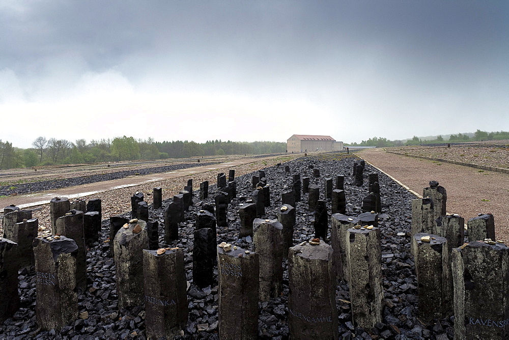 Buchenwald concentration camp near Weimar, Thuringia, Germany, Europe