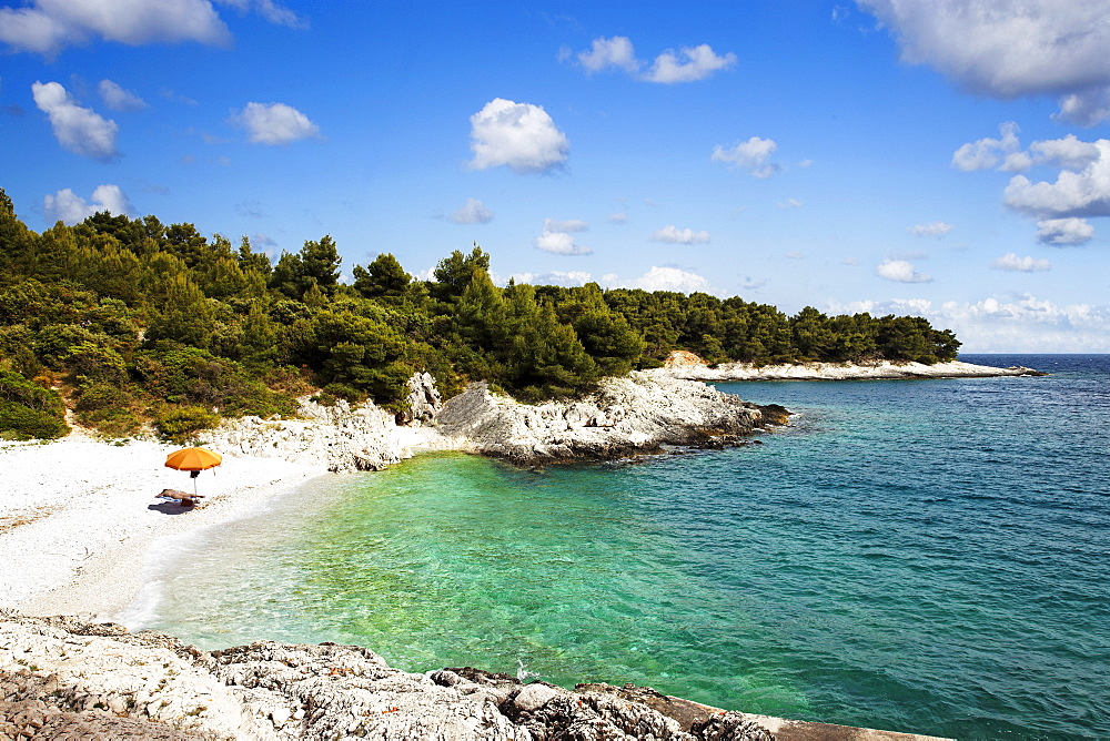 Bathing bay, Mara Milna, Milna, Hvar, Split-Dalmatia, Croatia