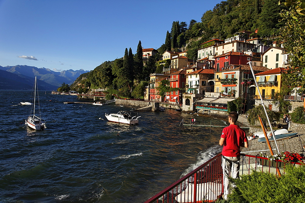 Lakeside, Varenna, Lake Como, Lombardy, Italy