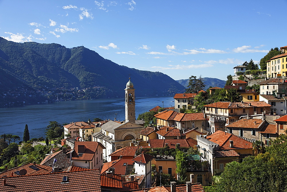 View over Brienno, Lake Como, Lombardy, Italy