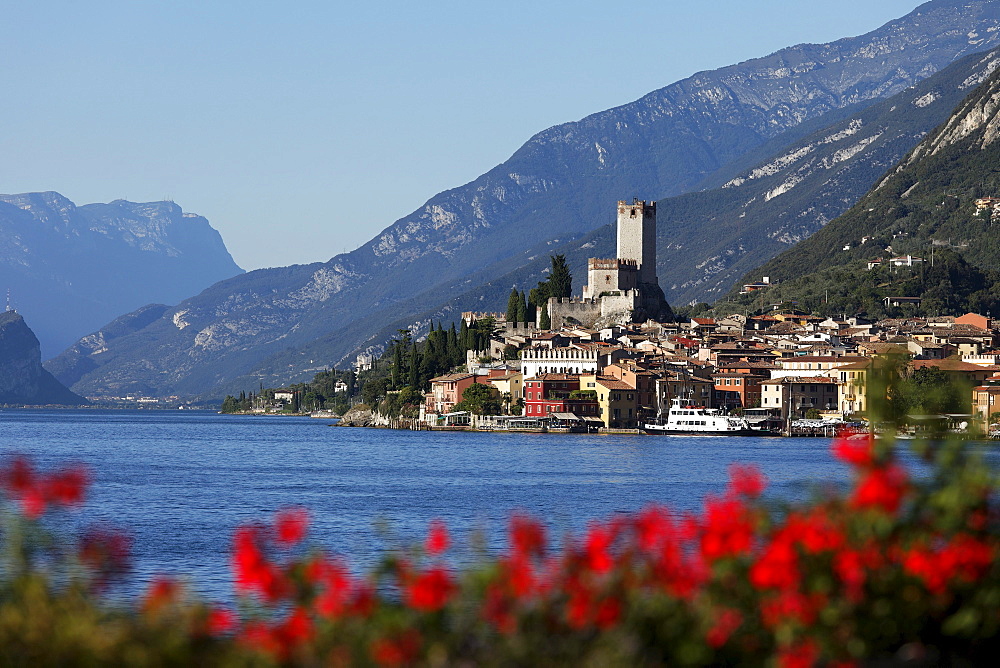 Scaliger Castle, Malcesine, Lake Garda, Veneto, Italy