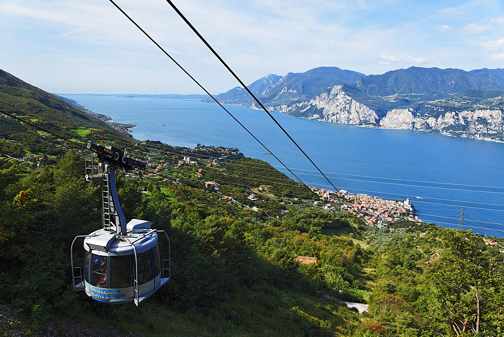 Funiculare Monte Baldo, Malcesine, Lake Garda, Veneto, Italy