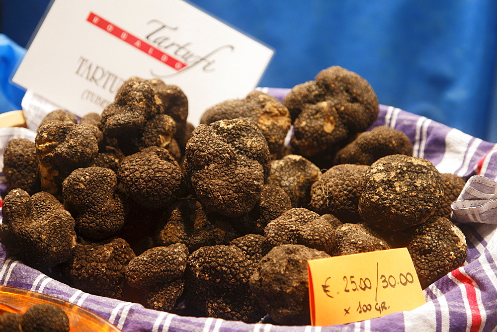 Black Truffles, Truffle Fair, Alba, Langhe, Piedmont, Italy