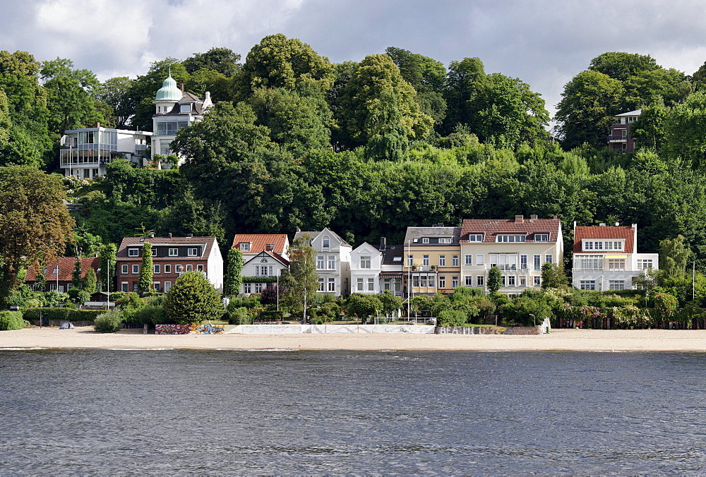 Oevelgoenne, Old Captains Quarter, Elbe, Hamburg, Germany