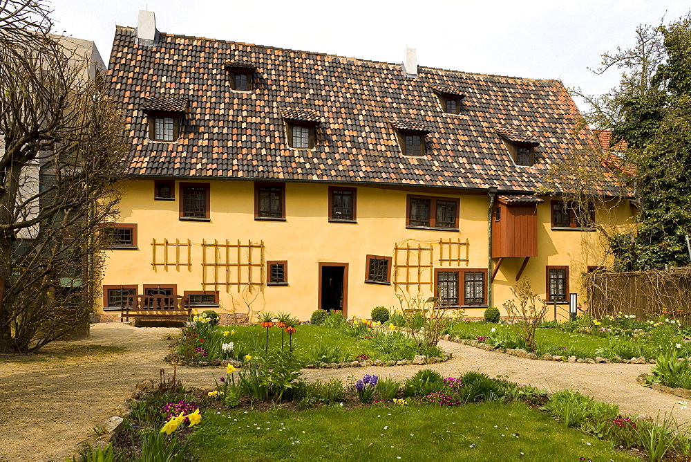 Bachhaus, supposable house of Johann Sebastian Bach's birth, Eisenach, Thuringia, Germany, Europe