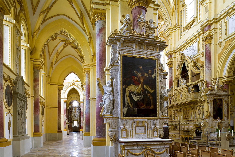 Ebrach minster, a former cistercian monastery, Ebrach, Upper Franconia, Bavaria, Germany, Europe