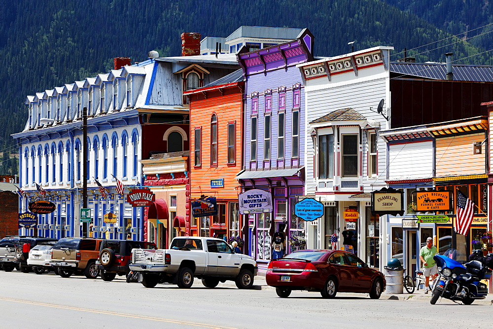 Main Street, Silverton, Colorado, USA, North America, America