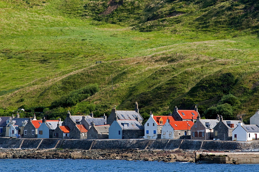 The village of Crovie, Aberdeenshire, Scotland