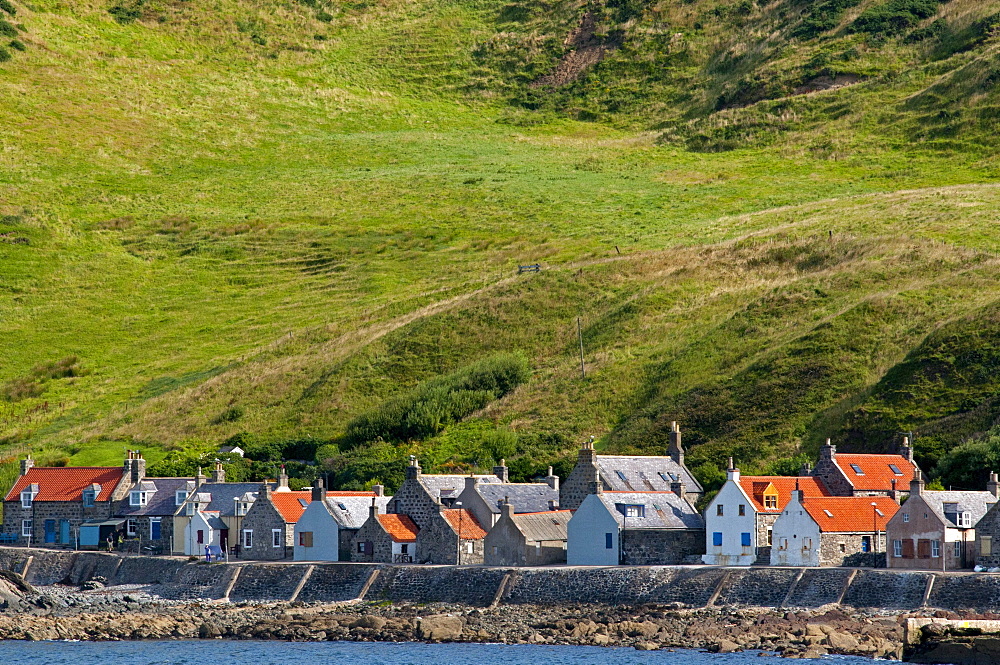 The village of Crovie, Aberdeenshire, Scotland