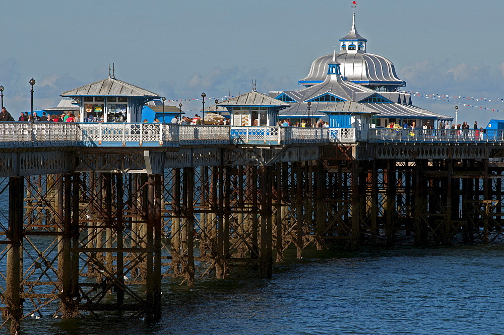 Llandudno pier, seaside reort of Llandudno, Wales, UK