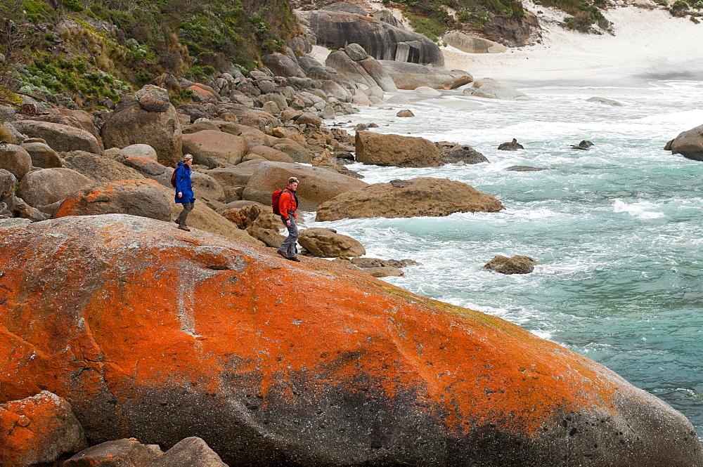 Granite rocks near Little Oberon Bay, Wilsons Promontory National Park, Victoria, Australia