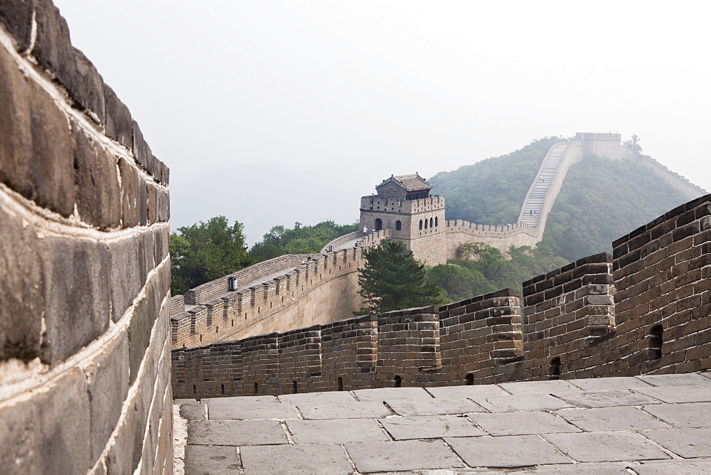 Chinese wall at Simatai, Miyun district, People's Republic of China